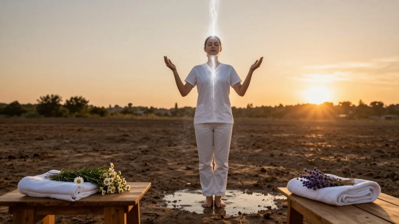 Energetická hygiena maséra po tantrické masáži: Jak se očistit a nevyhořet