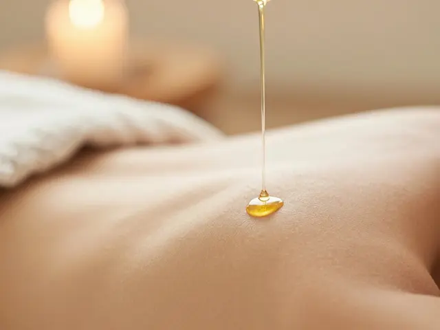 Teplé oleje v tantrické masáži: Jak je bezpečně používat pro maximální relaxaci