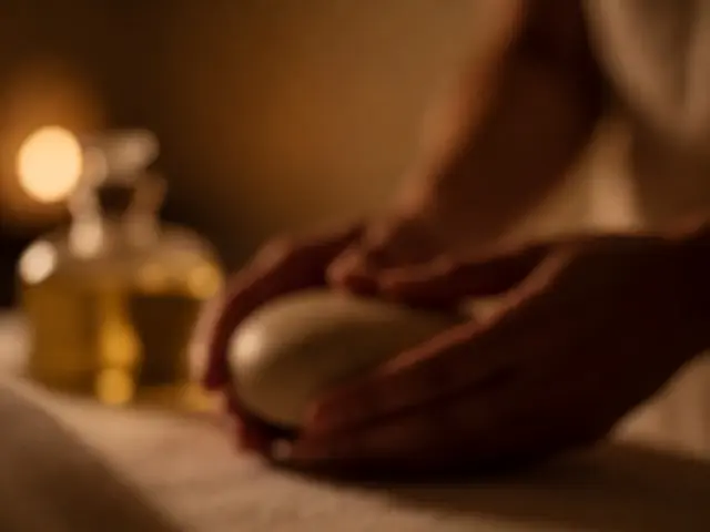 Masáž varlat v lingam rituálu: Techniky, péče a bezpečnost